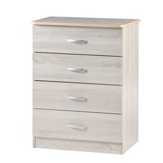 Комод 640, 640х450х851, Дуб сонома светлый No Brand