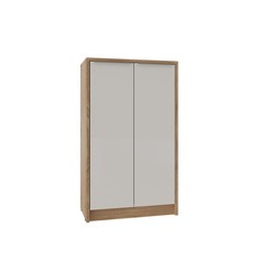 Тумба для обуви Нордик, 535х300х900, Дуб сонома светлый/Белая Аляска No Brand