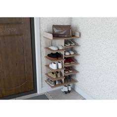 Тумба для обуви 520х340х940 шимо темный/светлый No Brand