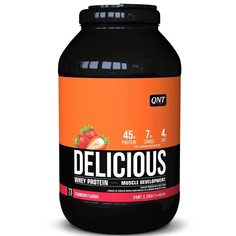 Протеин QNT Delicious Whey Protein, 2200 г, strawberry