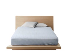 Простыня на резинке Ночь Нежна Журавли голуб. комп. 7661-2 Бязь . 120х200х20 АЛЬФА ТРЕЙД ООО