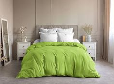 Пододеяльник Ночь Нежна Лайм 810 Поплин гл/кр 1.5 сп. 215х145 я