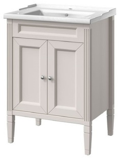 Тумба с раковиной Caprigo Альбион 60 concept 600х905х465 цвет: керамик 34010-TP812+Y-060B