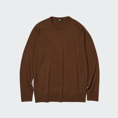 Джемпер мужской UNIQLO 450535COL37 коричневый 2XL (доставка из-за рубежа)