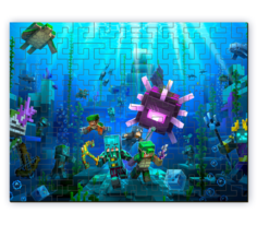 Деревянные пазлы для детей и взрослых Active puzzles Скрытые Глубины, 90 деталей