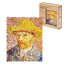 Пазл Zufa Автопортрет Ван Гог деревянный с двухслойной крышкой, размер M