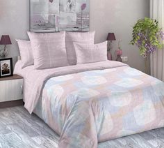 Постельное белье Степ 1, перкаль 125 г/м2, 1.5-спальное, наволочки 70х70 Текс Дизайн