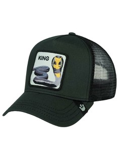 Бейсболка унисекс GOORIN BROTHERS Animal Farm Bite Me, черный