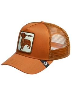 Бейсболка унисекс GOORIN BROTHERS Animal Farm Wiener Dog, коричневый