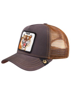 Бейсболка унисекс GOORIN BROTHERS Animal Farm Eye Of The Tiger, коричневый