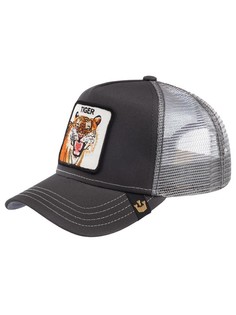 Бейсболка унисекс GOORIN BROTHERS Animal Farm Eye Of The Tiger, серый