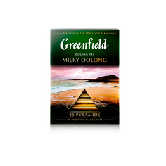 Чай оолонг в пирамидках Greenfield Milky Oolong 20 пакетиков