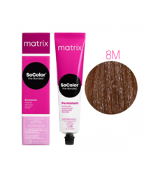 Краска Matrix SoColor Pre-Bonded 8M светлый блондин мокка 90 мл