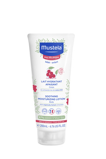 Молочко для тела Mustela Bebe увлажняющее и успокаивающее, защита кожи 200 мл