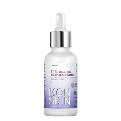 Пилинг для лица ICON SKIN с 12% комплексом кислот AHA + BHA 30 мл