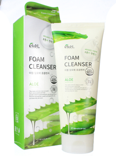 Пенка для умывания с экстрактом алое Ekel Foam Cleanser Aloe 180 мл