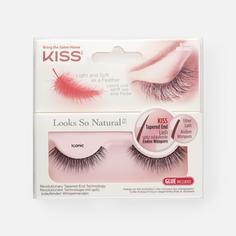Накладные ресницы KISS Looks so Natural Eyelashes Iconic (KFL06C) 2 шт