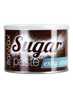Сахарная паста для шугаринга Italwax в банке Extra strong твердая плотная, для ног, 600 г