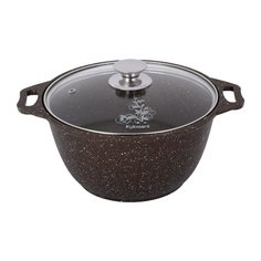 Кастрюля Kukmara 4 л коричневый