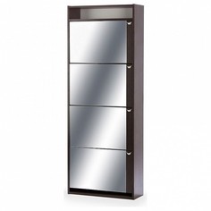 Обувница Вентал K-4S VEN_10000105, венге/зеркальный