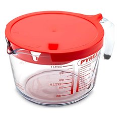 Мерный кувшин с крышкой 1л Pyrex