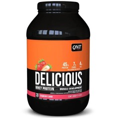 Протеин QNT Delicious Whey Protein, 908 г, strawberry