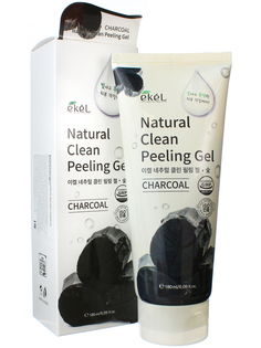 Пилинг-гель для лица с экстрактом древесного угля Ekel Peeling Gel Charcoal 180 мл