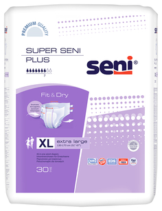 Подгузники для взрослых Super Seni plus extra large, 30 шт.