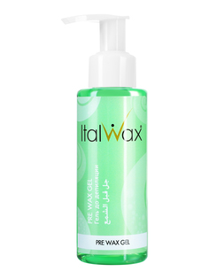 Гель до депиляцией Italwax очищающий, увлажняющий, уход перед удалением волос, 100 мл