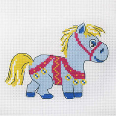 Набор для вышивания Hobby & Pro Kids Лошадка 19*19см 501138 Hobby&Pro