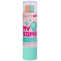 Консилер Beauty Bomb стик двухцветный "Bomb concealer", тон 01