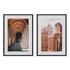 Набор постеров Рим №12, 50х70 см - 2 шт. Дом Корлеоне