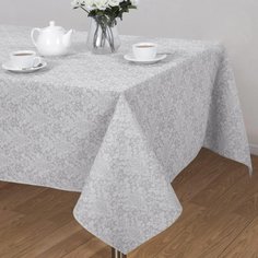 Скатерть 145х180 см 100% хлопок рогожка 160 г/м2 АртДизайн Вензель