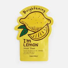 Маска Tony Moly Im Real Lemon Mask Sheet Brightening