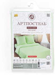 Простыня на резинке поплин "АРТ Дизайн" Свежесть 90х200
