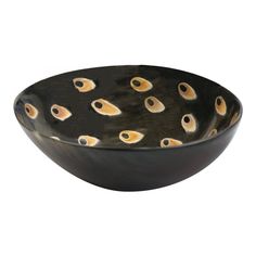 Миска из натурального рога буйвола Be Home Horn Peacock, 0,07л, 7.5см, 18-012Be
