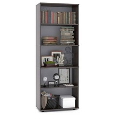 Стеллаж СОКОЛ ШУ-20 SK_214655860 68,2х37,2х182,7 см, венге/серый