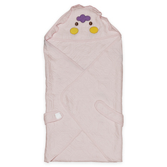 Одеяло-конверт Baby Fox летнее, цвет розовый, 80х80 см