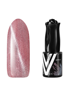 Гель-лак Vogue Nails светло-бордовый магнитный с блестками 10 мл