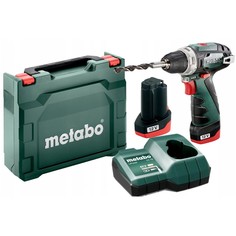 Акк. безударная дрель-шуруповерт Metabo PowerMaxx BS Basic 12В, кейс