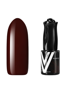 Гель-лак Vogue Nails темно-бордовый без эффектов плотный 10 мл