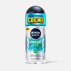 Дезодорант Nivea для тела Men Fresh Kick эффект свежести, 50 мл