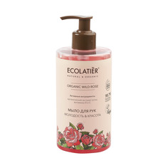 Мыло для рук ECOLATIER Молодость&Красота Organic Wild Rose, 460 мл