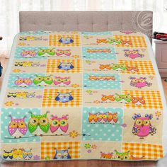 Детское стеганное покрывало из бязи АРТПОСТЕЛЬ арт. 2251/1 Соня АРТПОСТЕЛЬка