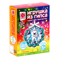 Игрушка из гипса Фантазер Снежинка №1