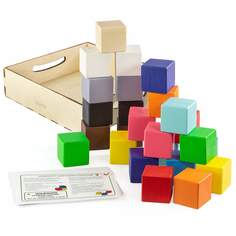 Ulanik/ Сортер "Цветные кубики + карточки" Уланик