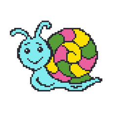 Набор для вышивания Hobby & Pro Kids "Улиточка" 19*19см