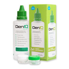 Раствор DenIQ Unihyal 100 мл + контейнер Soleko