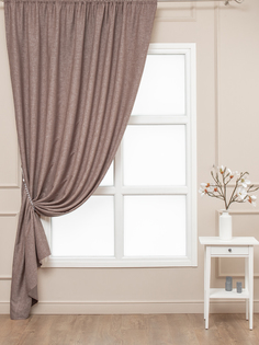 Штора классическая Amore Mio 3369 200x270 см бежевая