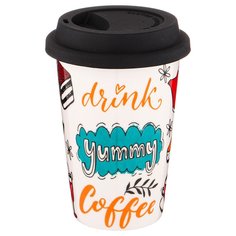 Кружка LEFARD COFFEMANIA С КРЫШКОЙ 400МЛ